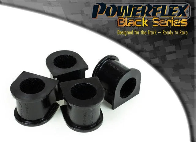 Powerflex Rear Anti Roll Bar Bush 20mm for Ford Fiesta Models Mk3 inc RS Turbo (1989-1996) in Black