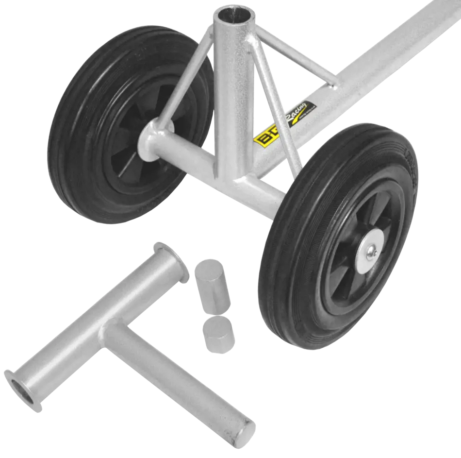 B-G Racing Formula Rear Swivel Jack - Grey Powder Coated