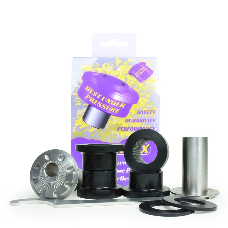 Powerflex Front Wishbone Front Bush Camber Adjustable 14mm Bolt for Ford Focus Mk2 inc ST and RS (2005-2010) Focus MK2 RS (2005-2010)