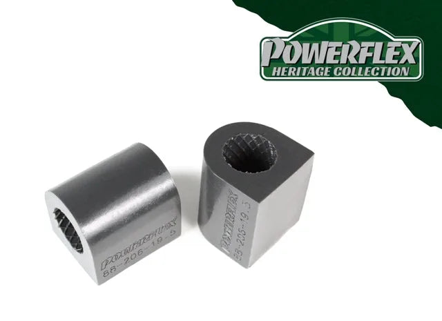 Powerflex D Shape Front Anti Roll Bar Bush 19.5mm for Volvo 240 (1975 - 1993) Heritage Collection