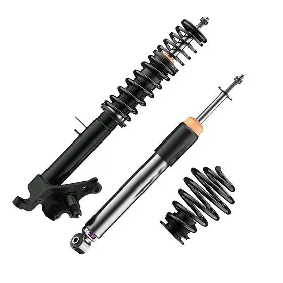 KW V3 Coilover Classic Black for AUDI 80, 90, (89) Convertible, Front - Wheel Drive, M14 Bolt, Lower Front Strut 05/91 - 08/00
