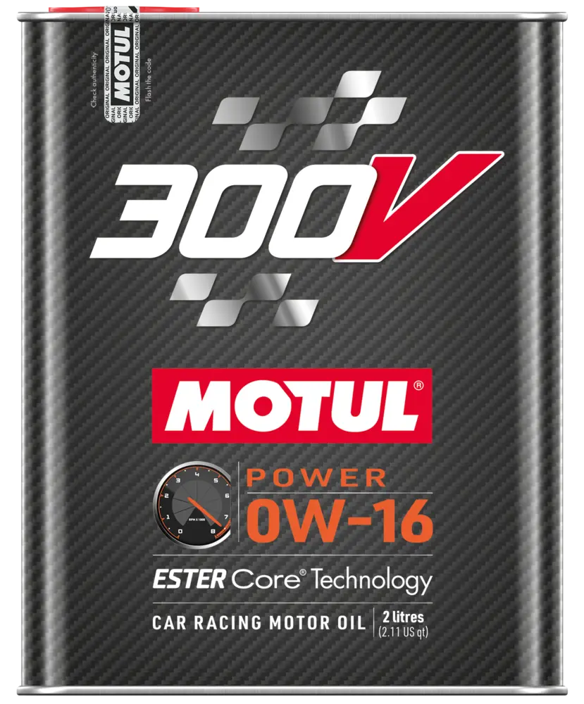 Motul 300V POWER 0W-16 2L (METAL TIN)