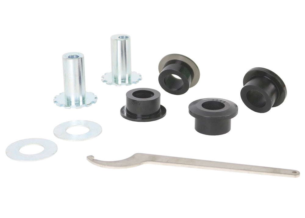 Whiteline Performance Control Arm Lower - Inner Front Bushing Double Offset Kit for VW CADDY MK3 TYP 2K 4MOTION (2004-2015)