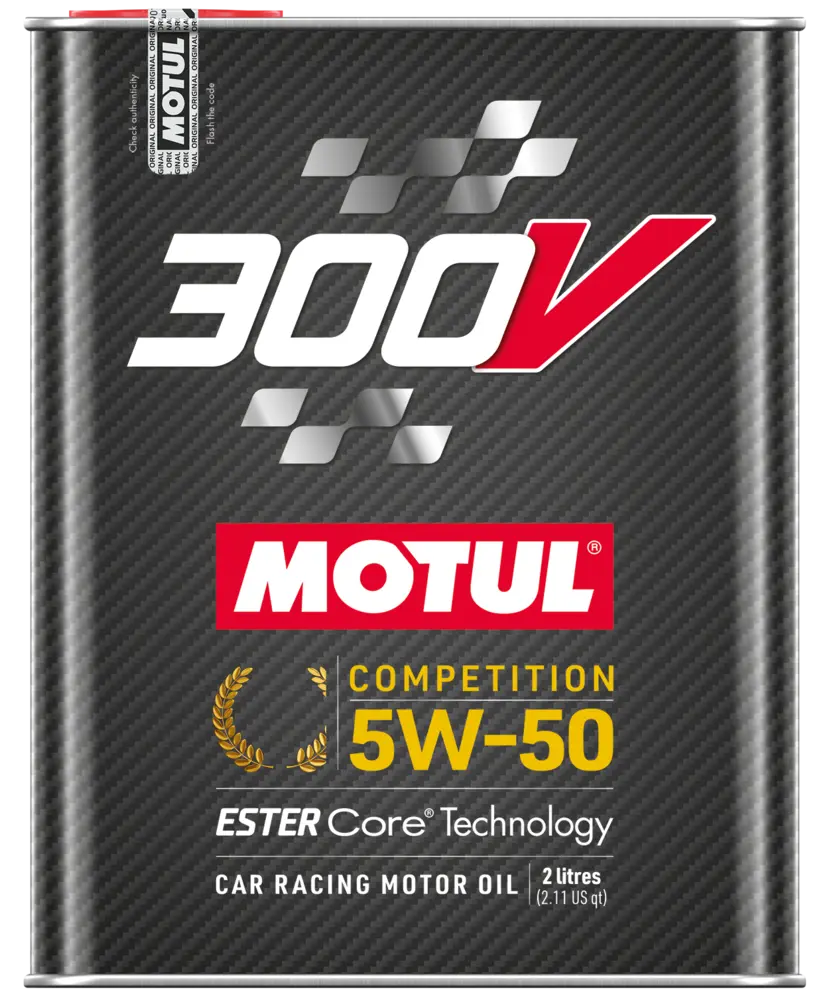 Motul 300V COMPETITION 5W-50 2L (METAL TIN)