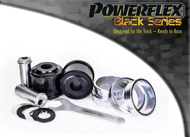 Powerflex Front Radius Arm To Chassis Bush Caster Adjustable for BMW 2 Series F87 M2 Coupe (2015 - 2021) in Black