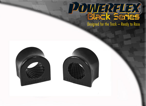 Powerflex Anti Roll Bar Outer Bush 21mm for Peugeot 106 (1991-2003) in Black