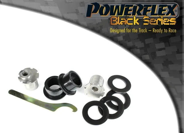 Powerflex Front Upper Arm Rear Bush, Adjustable for Alfa Romeo 159 (2005-2011) in Black
