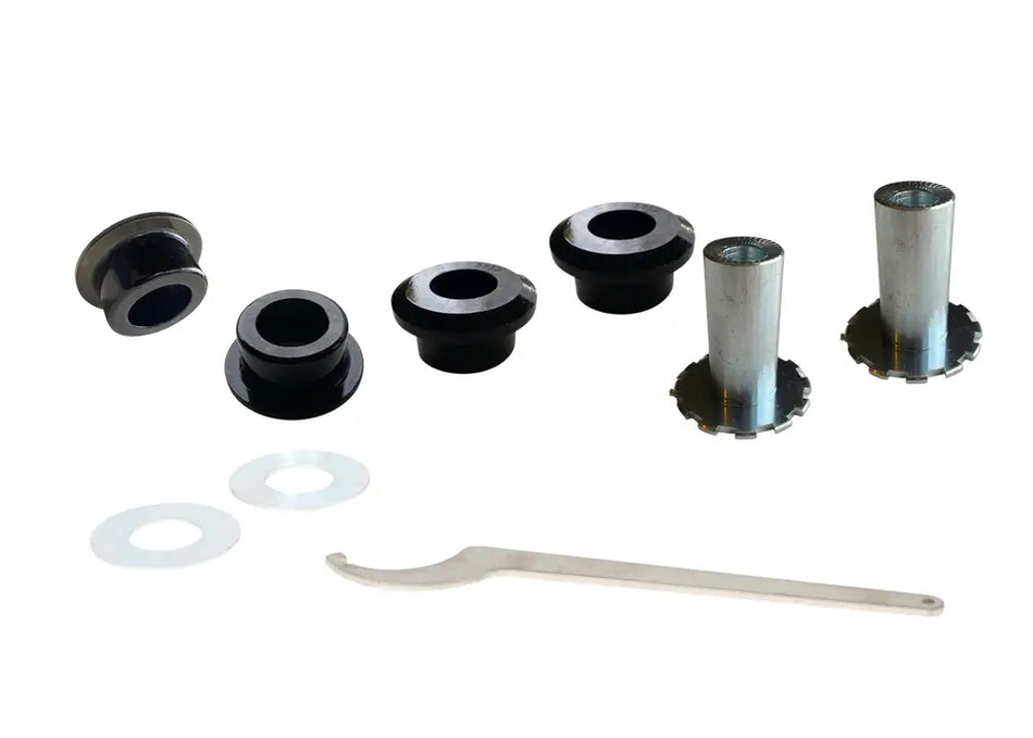 Whiteline Performance Control Arm Lower - Inner Front Bushing Kit - Double Offset for VW GOLF MK8 CD, CG FWD (2019-ON)