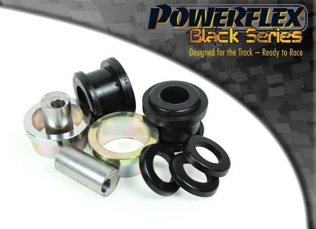 Powerflex Front Wishbone Rear Bush Caster Offset for Nissan Micra K14 - Gen5 (2017 ON) in Black