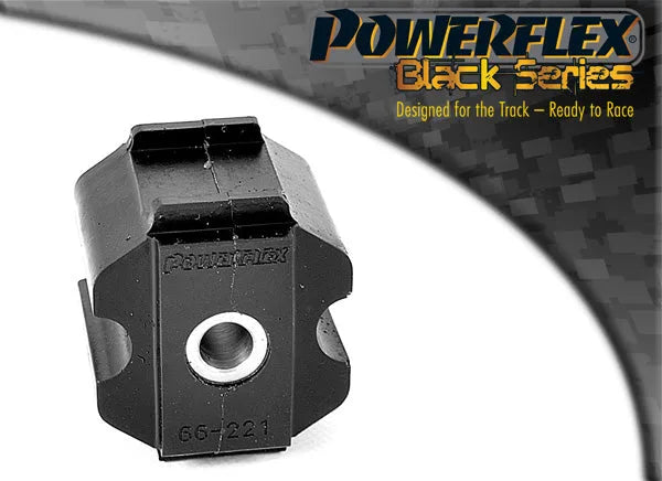 Powerflex Engine Torque Rod To Bush, Manual Petrol for Saab 9-5 YS3E (1998-2010) in Black