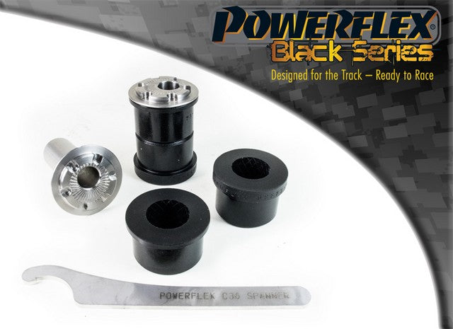 Powerflex Front Arm Bush Camber Adjustable for Suzuki Swift Sport MK3 (ZC32S) (2010 - 2017) in Black