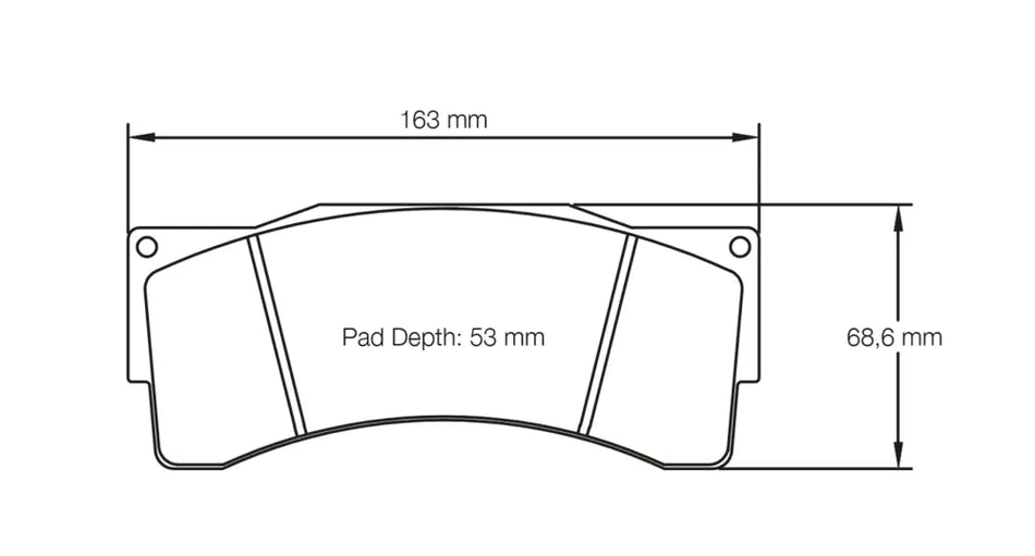 PAGID Racing RST 5 for S8222 Shape
