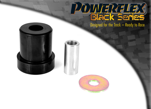 Powerflex Rear Diff Front Mounting Bush with a Hollowed Flange for BMW 5 Series E39 (1996 - 2004) 520 to 530 Touring in Black