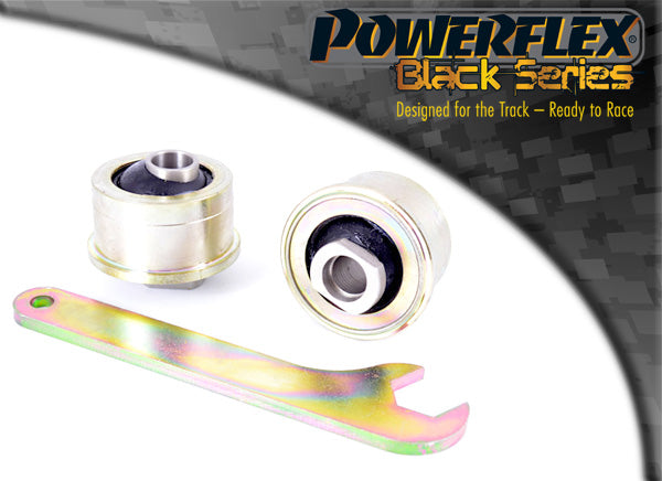 Powerflex Front Wishbone Rear Bush Anti-Lift & Caster Adjustable for Subaru Legacy BL, BP (2003 - 2009) in Black