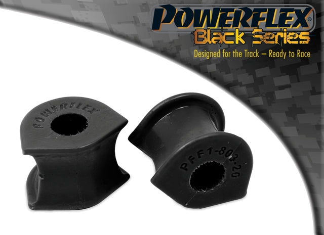 Powerflex Front Anti Roll Bar Bush (95-02) 20mm for Alfa Romeo GTV & Spider 916 2.0 V6 (1995-2005) in Black