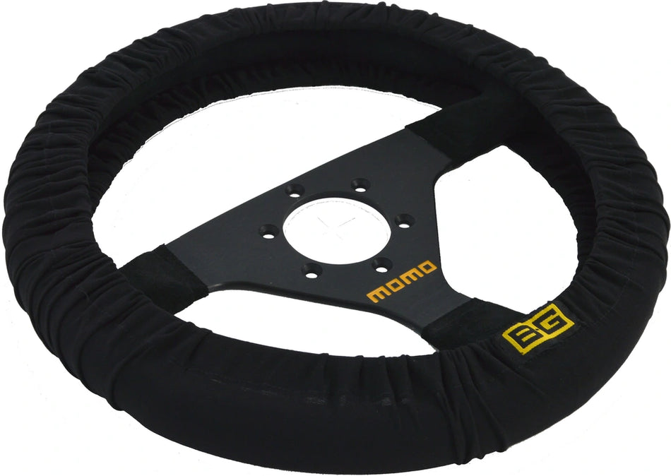 B-G Racing Steering Wheel Protective Cover - Up To Ø390mm - Black