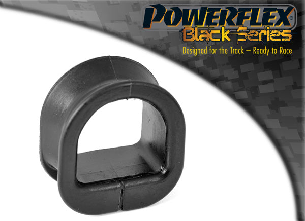 Powerflex Steering Rack Mounting Flat Bottom for Saab 900 (1994-1998) in Black