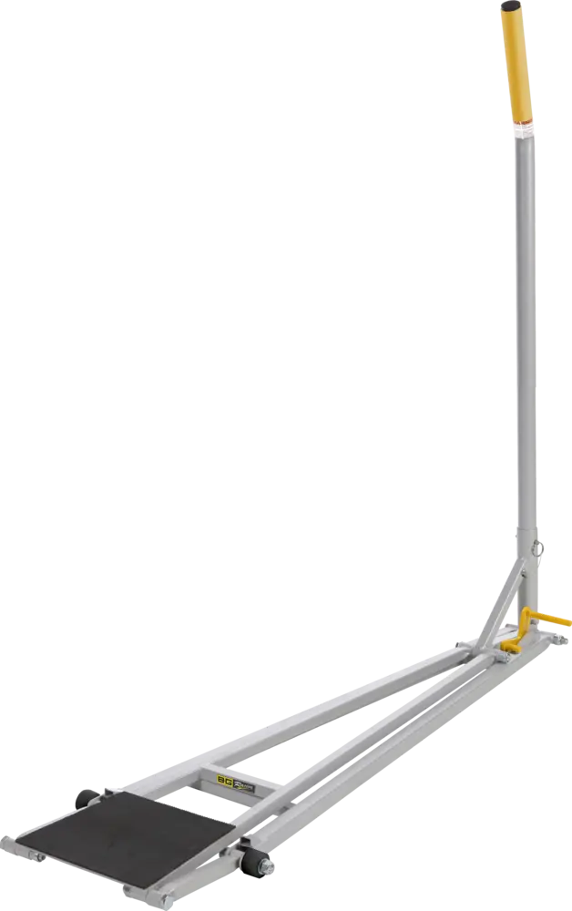 B-G Racing Grey Long Formula Quick Lift Jack With Safety Lock