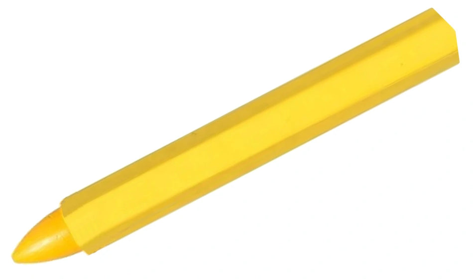 B-G Racing Tyre Chalk Marker Stick - Yellow (Pack Of 3)