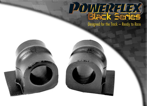 Powerflex Front Anti Roll Bar Mount 24mm for Vauxhall Opel Calibra 2wd (1989 - 1997) in Black