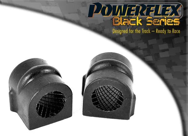 Powerflex Front Anti Roll Bar Mounting Bush 25mm for Saab 9-3 YS3F (2003-2014) in Black