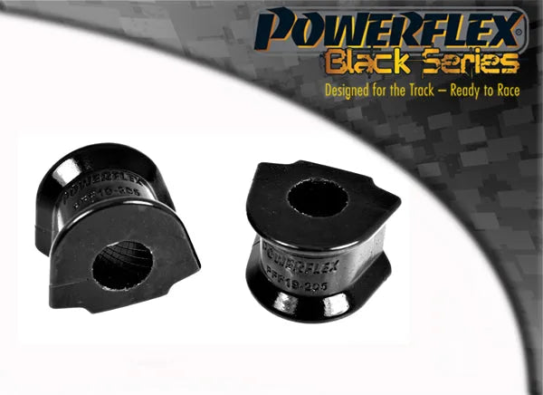 Powerflex Front Anti Roll Bar Mounting Bush 24mm for Ford Escort Models Mk3 & 4 inc XR3i RS1600i, Orion Mk1 2 (1980-1990) in Black