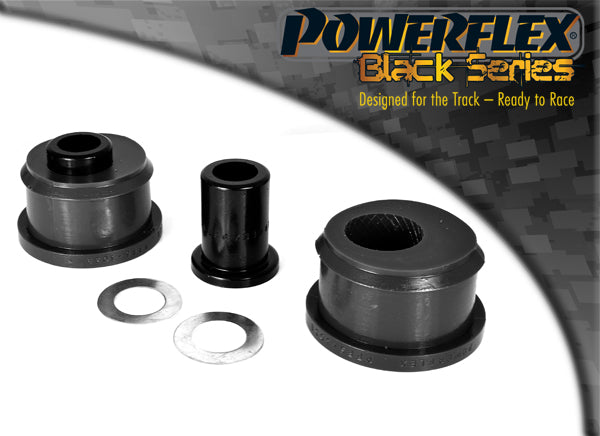 Powerflex Front Lower Wishbone Rear Bush Caster Offset for BMW 3 Series E36 Compact (1993-2000) in Black
