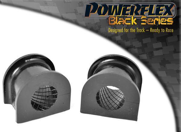 Powerflex Front Anti Roll Bar Mounts 23mm for MG ZR (2001-2005) in Black