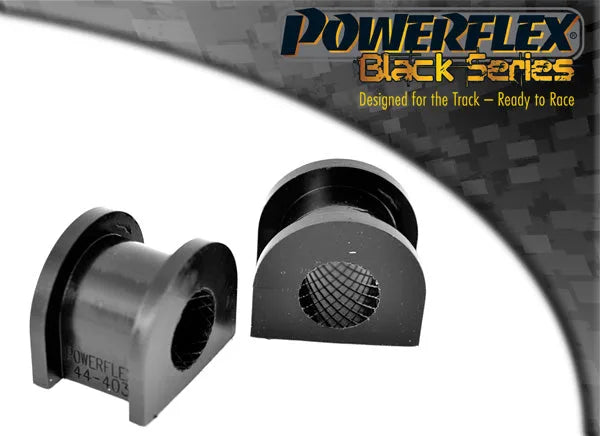 Powerflex Front Anti Roll Bar To Chassis Bush 25mm for Mitsubishi Lancer Evolution X CZ4A (10 07 - 05 16) in Black
