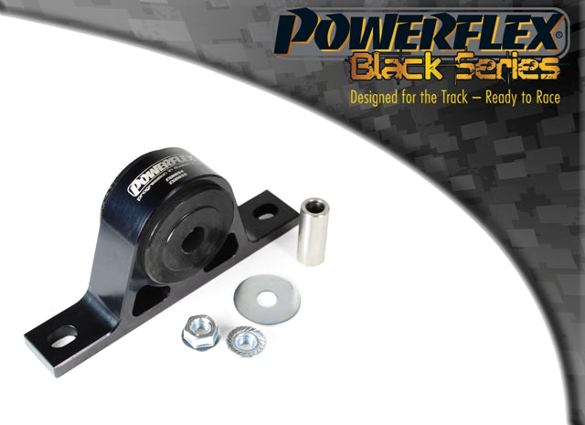 Powerflex Exhaust Mounting Bush & Bracket for BMW 3 Series E90, E91, E92 E93 (2005-2013) E9* M3 inc GTS Cab in Black