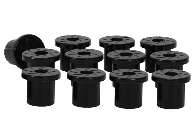 Whiteline Performance Spring - Front/Rear Eye and Shackle Bushing Kit for FORD AUSTRALIA MAVERICK DA CAB CHASSIS (1988-1994)