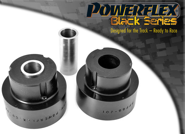 Powerflex Front Wishbone Rear Bush 52mm for Saab 9-5 YS3E (1998-2010) in Black