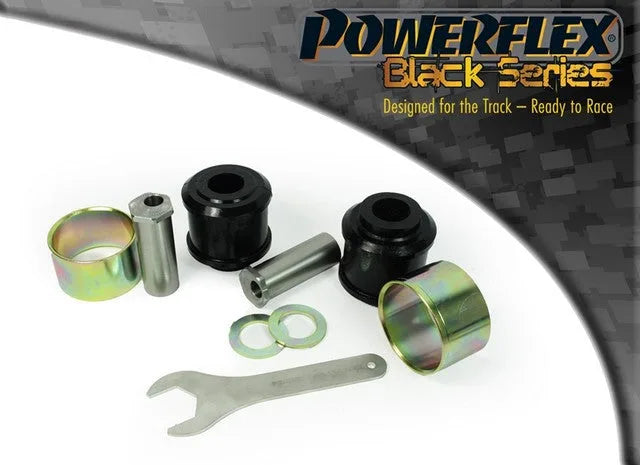 Powerflex Front Upper Arm Inner Bush Caster Adjustable for Mercedes-Benz C-CLASS W204 C204 inc AMG (2008-2015) in Black