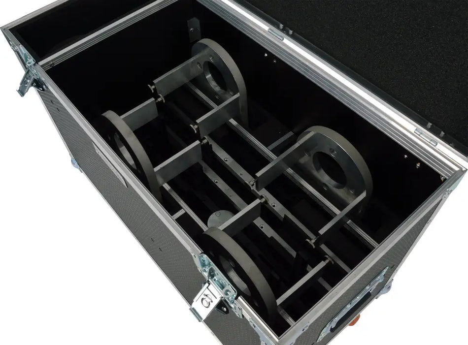 B-G Racing Hub Stands Flight Case with 4 Castor Wheels