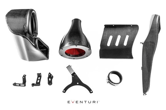 Eventuri Audi B9 RS5/RS4 Black Carbon intake with secondary duct