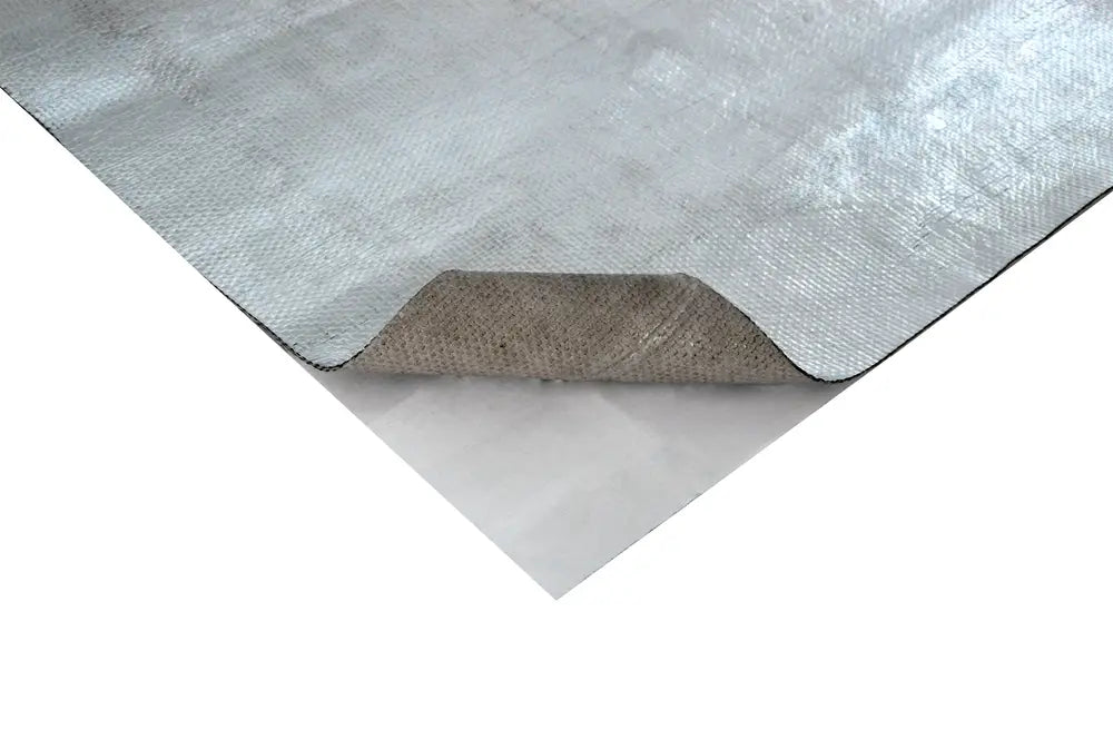 B-G Racing Aluminium Adhesive Foil Fibreglass Sheet - 24" x 24" (610mm x 610mm)