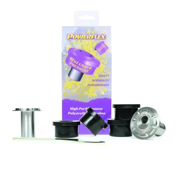Powerflex Front Arm Rear Bush Camber Adjustable for Honda Integra Models Mk4 DC5 Type R S (2001 - 2006) in Black