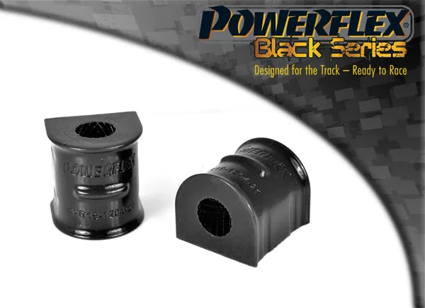 Powerflex Front Anti Roll Bar To Chassis Bush 21mm for Volvo C30 (2006 - 2013) in Black