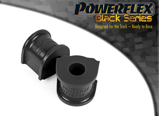 Powerflex Front Anti Roll Bar Bush 18mm for Fiat Stilo (2001 - 2010) in Black
