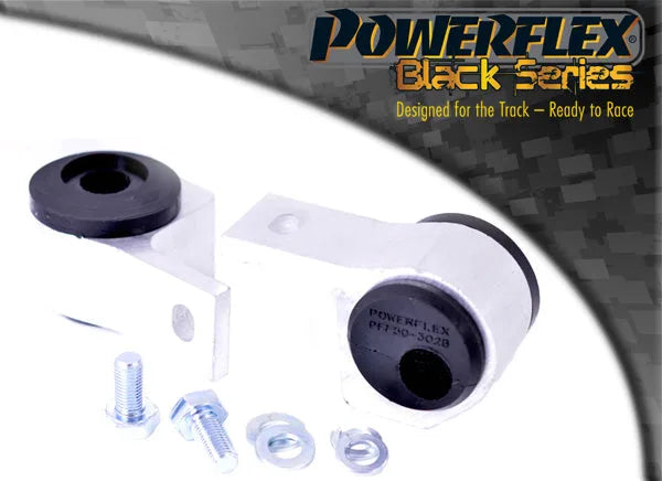 Powerflex Front Arm Rear Bush Anti-Lift & Caster Offset for Peugeot 306 (1993-2002) in Black