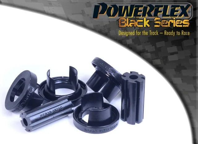 Powerflex Rear Subframe Bush Inserts for Volvo V60 inc R (2011 - 2018) in Black