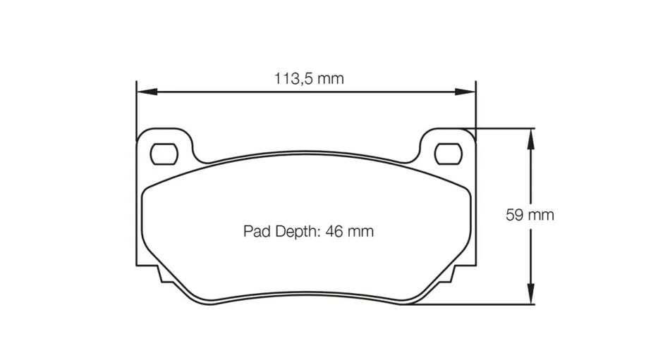 PAGID Racing RS 14 for S8076 Shape