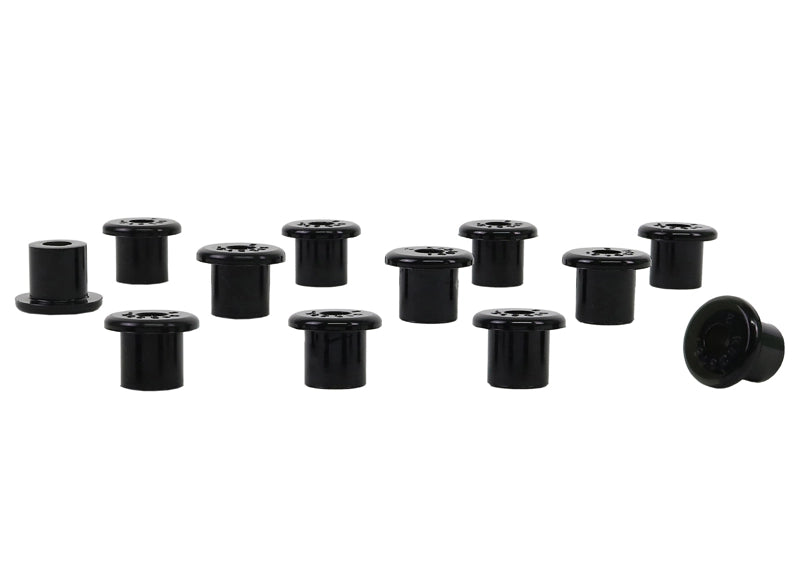 Whiteline Performance Spring - Eye Front/Rear and Shackle Bushing for JEEP CJ5 - CJ8 CJ (1972-1987) (W72315)