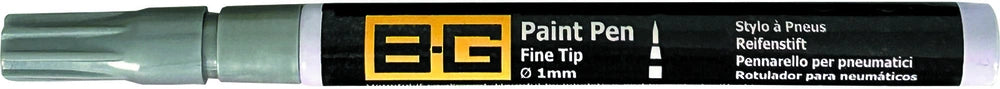 B-G Racing Paint Pen - Fine Tip Ø1mm - 3ml - Silver