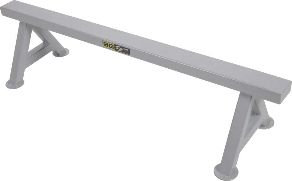 B-G Racing Medium 7" Grey Chassis Stands (Pair) - Powder Coated