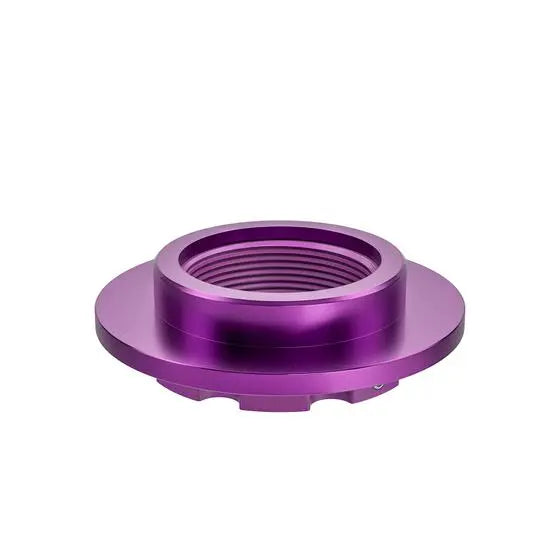 KW Inox-line Coilover Spring Perches, Polyamide Composite, Stainless Steel Insert, DMR100 for 75mm Adjuster, Semicircular, TR52x2