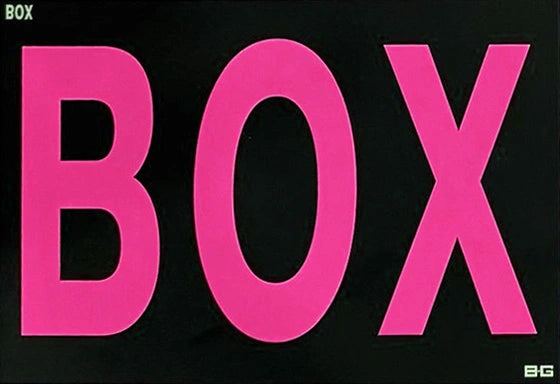 B-G Racing Large Hi Vis Pink "Box"