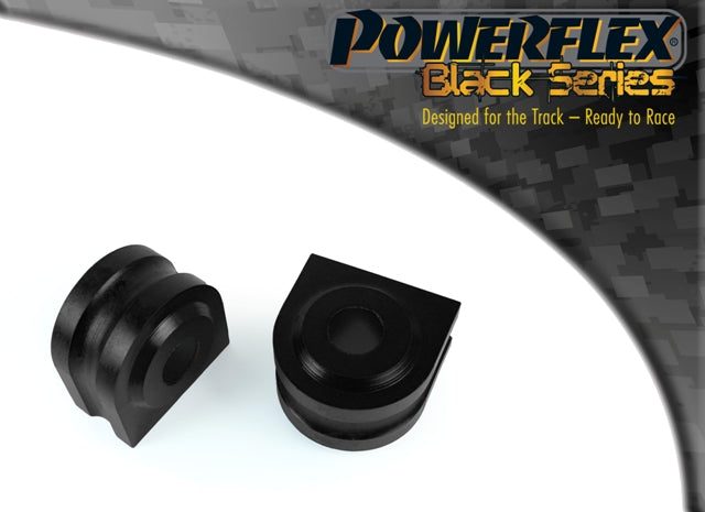 Powerflex Front Anti Roll Bar Mount 25.6mm for BMW 5 Series E60, E61 (2003-2010) Touring in Black
