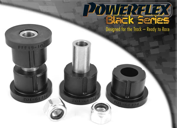 Powerflex Front Inner Track Control Arm Bush for Ford Escort Models Mk3 & 4 inc XR3i RS1600i, Orion Mk1 2 (1980-1990) in Black