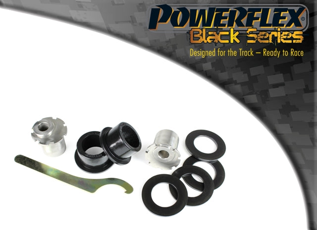 Powerflex Front Upper Arm Rear Bush, Adjustable for Alfa Romeo Spider 939 (2005-2010) in Black